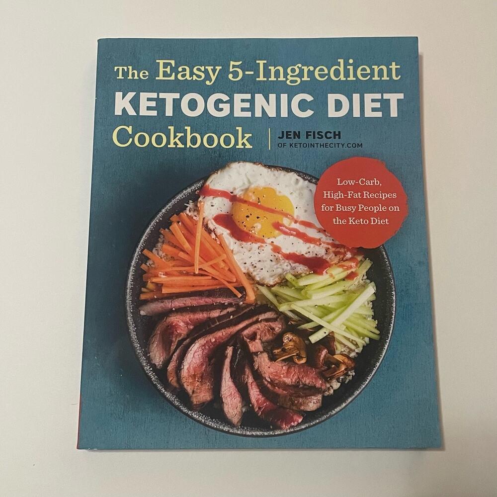 The Easy 5 Ingredient Ketogenic Diet Cookbook 2018 paperback